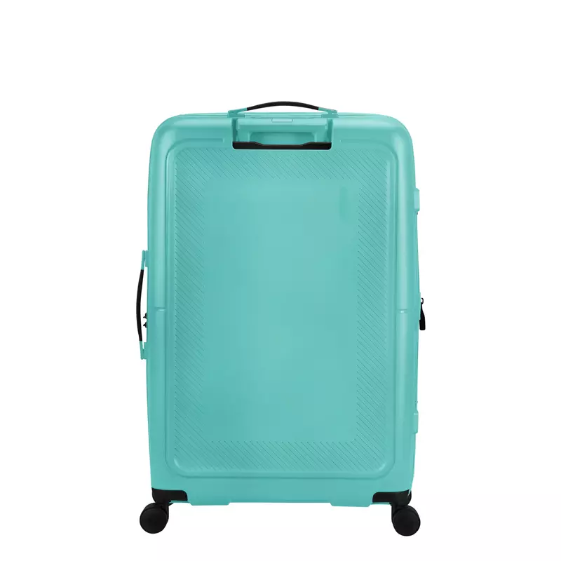 American Tourister Dashpop 4-kerekes keményfedeles bővíthető bőrönd 77 x 50 x 30/33 cm, világos türkiz