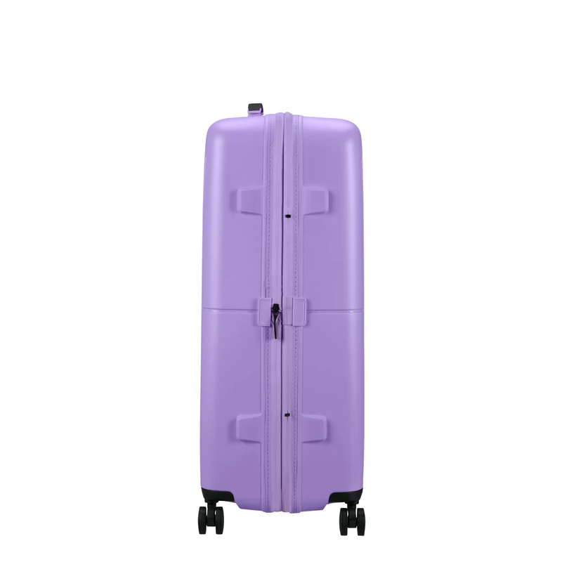 American Tourister Dashpop 4-kerekes keményfedeles bővíthető bőrönd 77 x 50 x 30/33 cm, lila