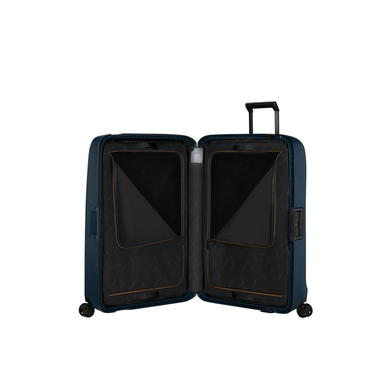 Samsonite Essens spinner 4-kerekes keményfedeles extra nagy bőrönd  81 x 56 x 34 cm, sötétkék