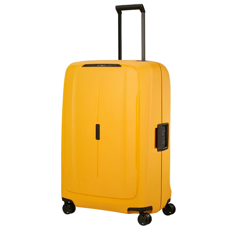 Samsonite Essens spinner 4-kerekes keményfedeles extra nagy bőrönd  81 x 56 x 34 cm, sárga