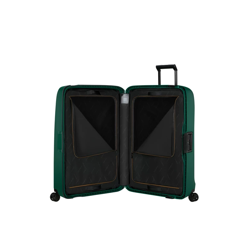 Samsonite Essens spinner 4-kerekes keményfedeles extra nagy bőrönd  81 x 56 x 34 cm, zöld