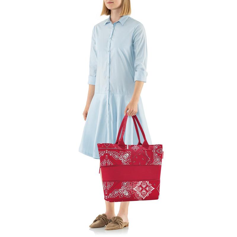 Reisenthel Shopper e1, bandana red