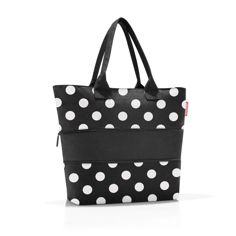 Reisenthel Shopper e1, dots white