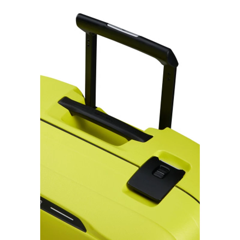 Samsonite Essens spinner 4-kerekes keményfedeles bőrönd 75 x 52 x 33 cm, lime