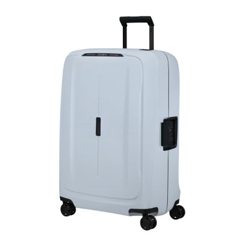Samsonite Essens spinner 4-kerekes keményfedeles bőrönd 75 x 52 x 33 cm, halványkék
