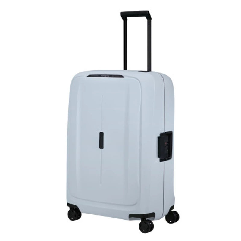 Samsonite Essens spinner 4-kerekes keményfedeles bőrönd 75 x 52 x 33 cm, halványkék