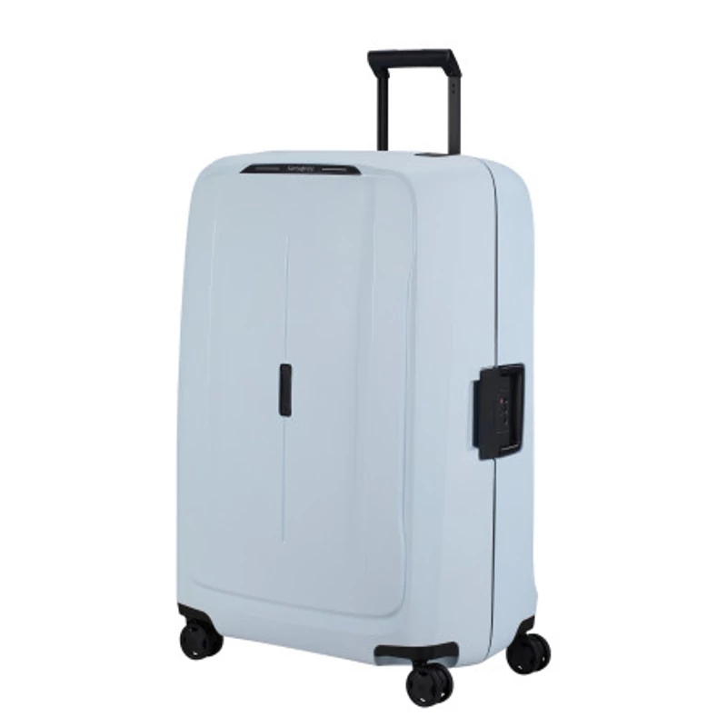 Samsonite Essens spinner 4-kerekes keményfedeles extra nagy bőrönd  81 x 56 x 34 cm, halványkék
