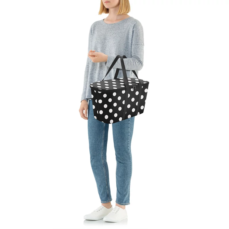 Reisenthel Coolerbag hűtőtáska, dots white