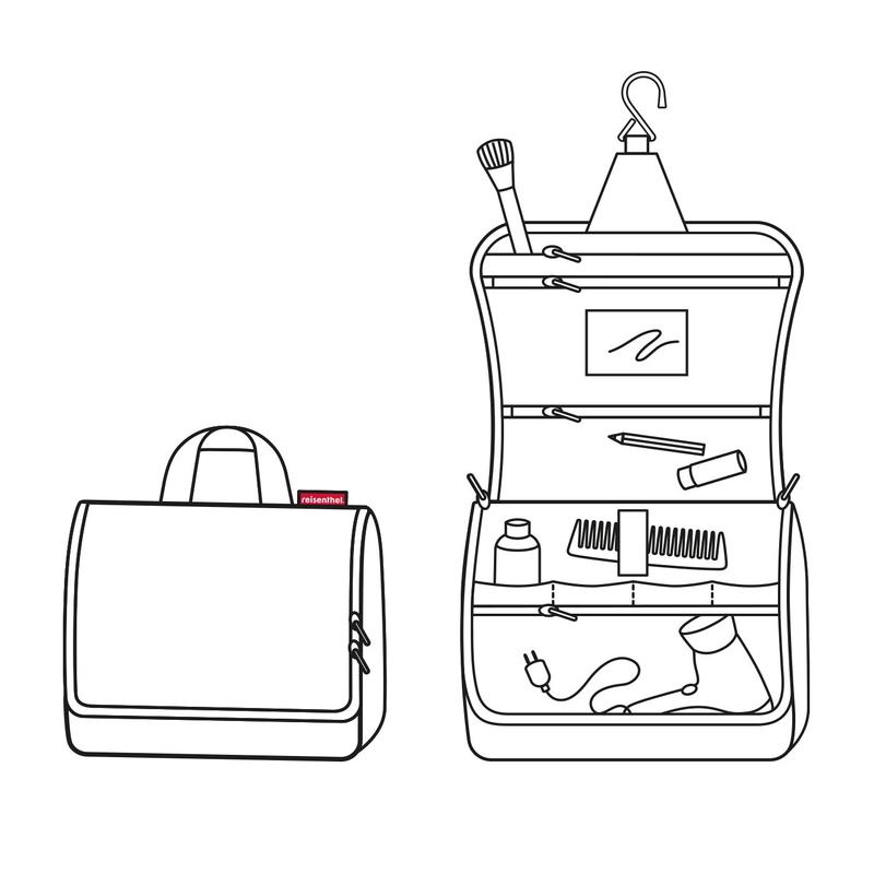 Reisenthel Toiletbag xl, glencheck red
