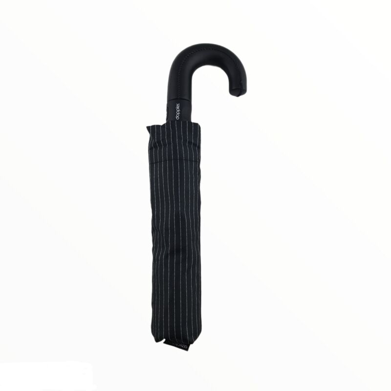 DOPPLER Fiber Magic Select automata férfi esernyő, fekete vékony csíkos