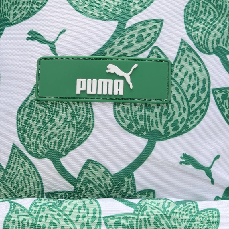 Puma Core Pop hátizsák, zöld-fehér