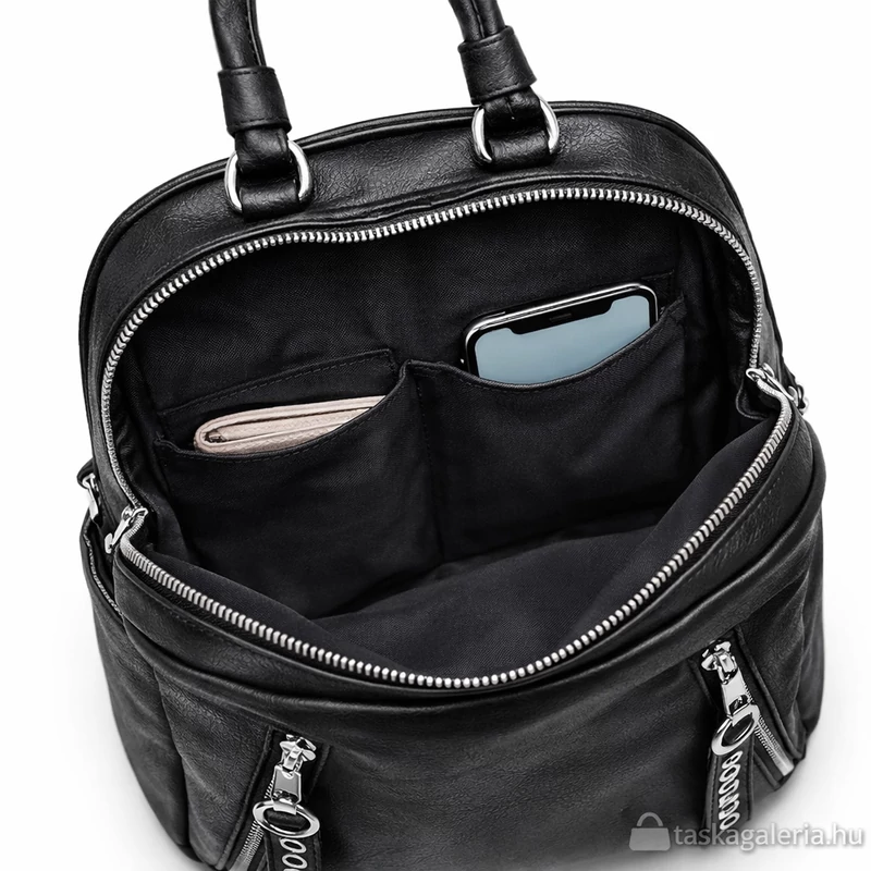 Silvia Rosa hátizsák, fekete